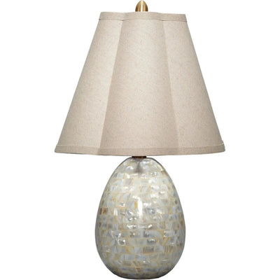 Capsule Mother Of Pearl Table Lamp By Jamie Young - LOOMLAN - Jamie Young - Table Lamps