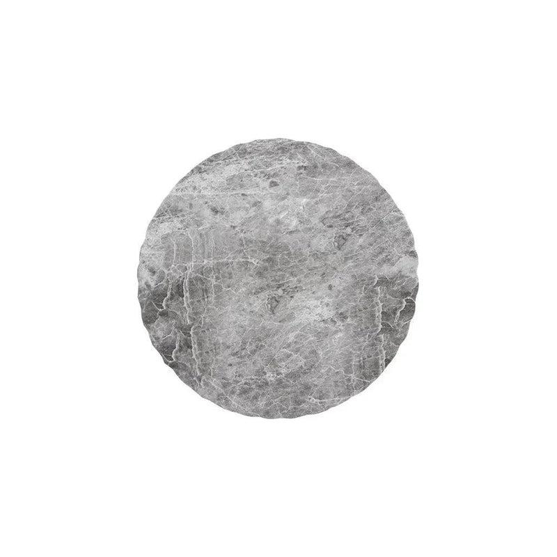 Cara Concrete Outdoor Round End Table - LOOMLAN - SUNPAN - Outdoor Side Tables