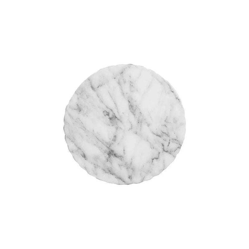 Cara Concrete Outdoor Round End Table - LOOMLAN - SUNPAN - Outdoor Side Tables