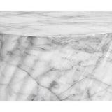 Cara Concrete Outdoor Round End Table - LOOMLAN - SUNPAN - Outdoor Side Tables