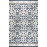 Cara Medallion Gray Large Area Rugs For Living Room - LOOMLAN - LOOMLAN - Area Rugs