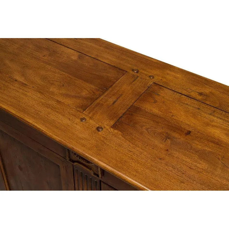 Caracole Credenza Fruitwood Cabinet for Living Room - LOOMLAN - Sarreid - Sideboards