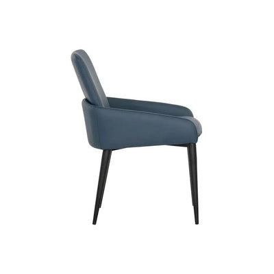 Carlo Leather Dining Armchair - LOOMLAN - SUNPAN - Dining Chairs