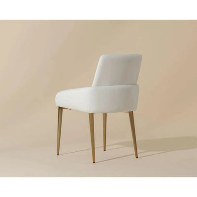 Carlo Leather Dining Armchair - LOOMLAN - SUNPAN - Dining Chairs