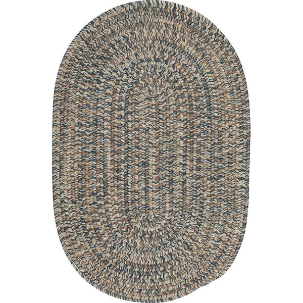 Carrington Tweed Modern Round Outdoor Rugs - LOOMLAN - Colonial Mills - Outdoor Rugs