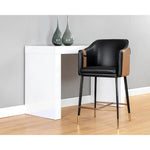 Carter Leather Counter Stool - LOOMLAN - SUNPAN - Counter Stools