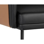 Carter Leather Lounge Chair - LOOMLAN - SUNPAN - Lounge Chairs