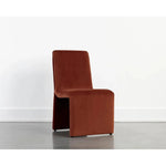 Cascata Leather Dining Armchair - LOOMLAN - SUNPAN - Dining Chairs