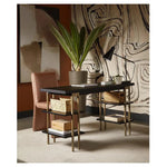 Cascata Leather Dining Armchair - LOOMLAN - SUNPAN - Dining Chairs