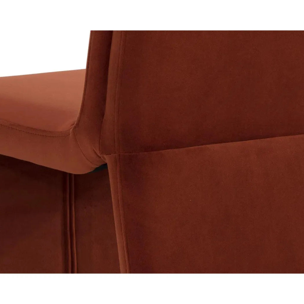 Cascata Leather Dining Armchair - LOOMLAN - SUNPAN - Dining Chairs