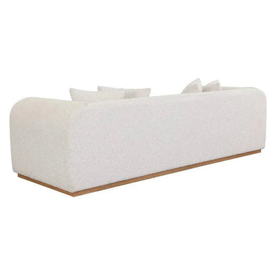 Caspian Sofa Copenhagen White Light Wood Base - LOOMLAN - SUNPAN - Sofas & Loveseats