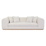 Caspian Sofa Copenhagen White Light Wood Base - LOOMLAN - SUNPAN - Sofas & Loveseats