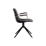 Cassius Swivel Dining Armchair - LOOMLAN - SUNPAN - Dining Chairs