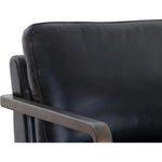 Castell Leather Swivel Lounge Chair - LOOMLAN - SUNPAN - Club Chairs