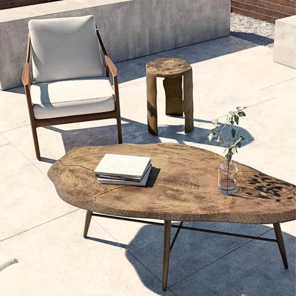 Castelle Natures Wood Coffee Table - LOOMLAN - Castelle - Outdoor Coffee Tables