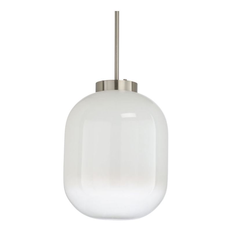 Subway Large Vintage Milk Glass Light Pendant