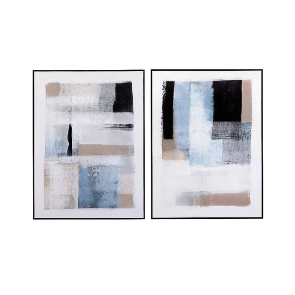 Celebrate Multicolor Canvas Art - LOOMLAN - Bassett Mirror - Canvas Art