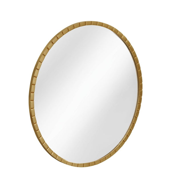 Celeste Gold Leaf Wall Mirror - LOOMLAN - Bassett Mirror - Wall Mirrors