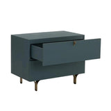 Celine Wooden Stylish Large Nightstand - LOOMLAN - SUNPAN - Nightstands
