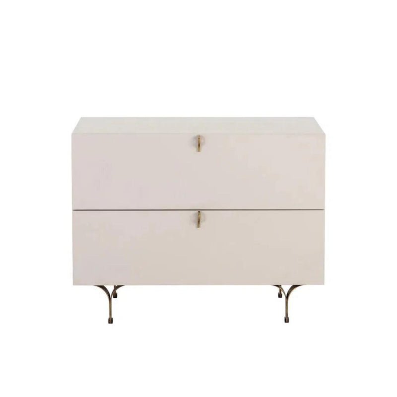 Celine Wooden Stylish Large Nightstand - LOOMLAN - SUNPAN - Nightstands
