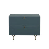 Celine Wooden Stylish Large Nightstand - LOOMLAN - SUNPAN - Nightstands