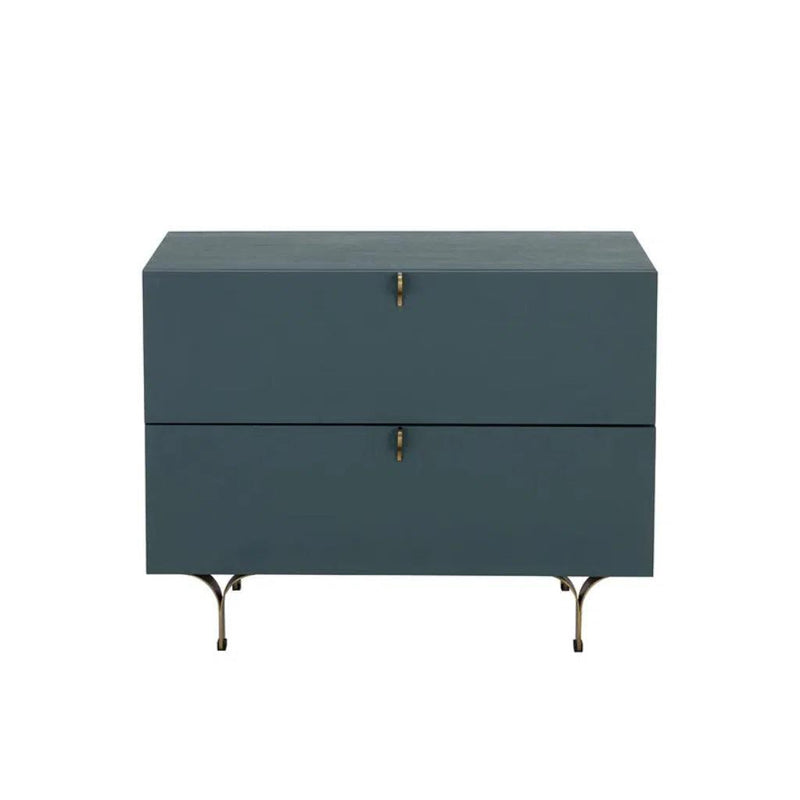 Celine Wooden Stylish Large Nightstand - LOOMLAN - SUNPAN - Nightstands
