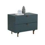 Celine Wooden Stylish Large Nightstand - LOOMLAN - SUNPAN - Nightstands