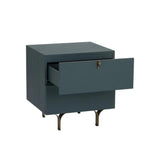 Celine Wooden Stylish Small Nightstand - LOOMLAN - SUNPAN - Nightstands