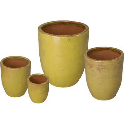 Ceramic Handmade Round Planter - LOOMLAN - Planters