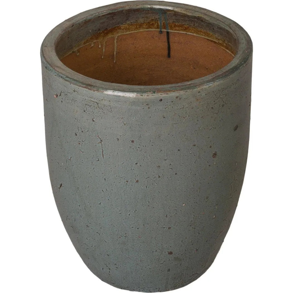 Ceramic Handmade Round Planter - LOOMLAN - Planters