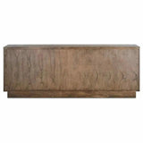 Ceruse Brown Morombe Cocoa Credenza Sideboard - LOOMLAN - Currey & Co - Sideboards