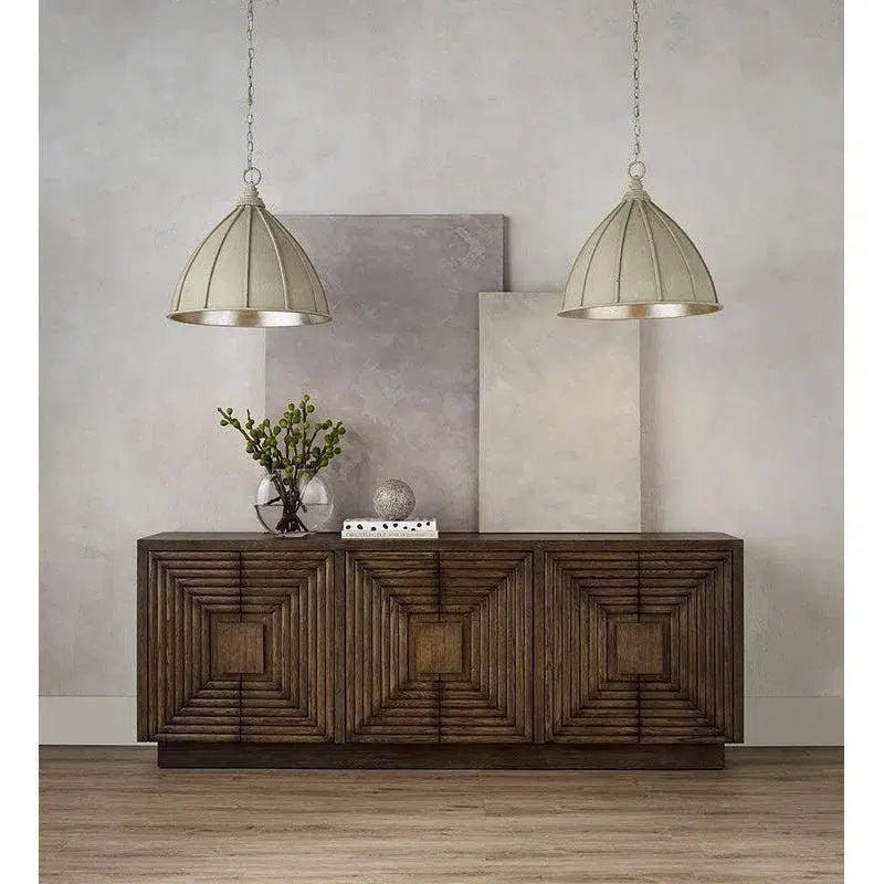 Ceruse Brown Morombe Cocoa Credenza Sideboard - LOOMLAN - Currey & Co - Sideboards