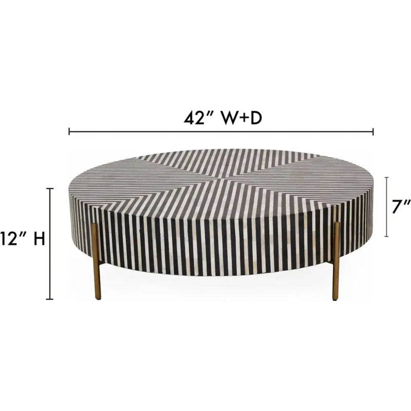 Chameau Coffee Table Collection - LOOMLAN - Moe's Home - Coffee Tables