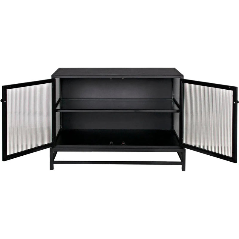 Chandler 2 Door Sideboard, MTB - LOOMLAN - Noir - Sideboards