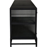 Chandler 4 Doors Sideboard, MTB - LOOMLAN - Noir - Sideboards