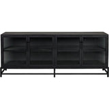 Chandler 4 Doors Sideboard, MTB - LOOMLAN - Noir - Sideboards