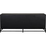 Chandler 4 Doors Sideboard, MTB - LOOMLAN - Noir - Sideboards
