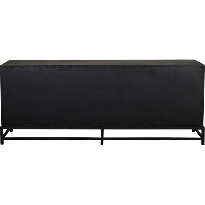 Chandler 4 Doors Sideboard, MTB - LOOMLAN - Noir - Sideboards