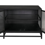 Chandler 4 Doors Sideboard, MTB - LOOMLAN - Noir - Sideboards