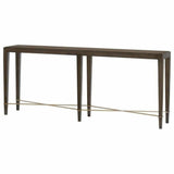 Chanterelle Verona Brown Console Table - LOOMLAN - Currey & Co - Console Tables