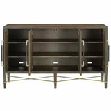Chanterelle Verona Brown Sideboard - LOOMLAN - Currey & Co - Sideboards
