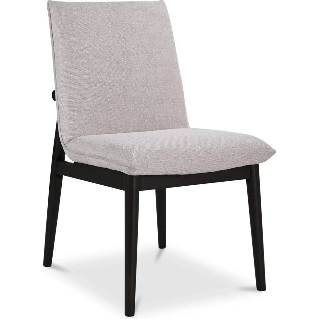 Charlie Performance Fabric Black Dining Chair 2PC - LOOMLAN - Moe's Home - Dining Chairs