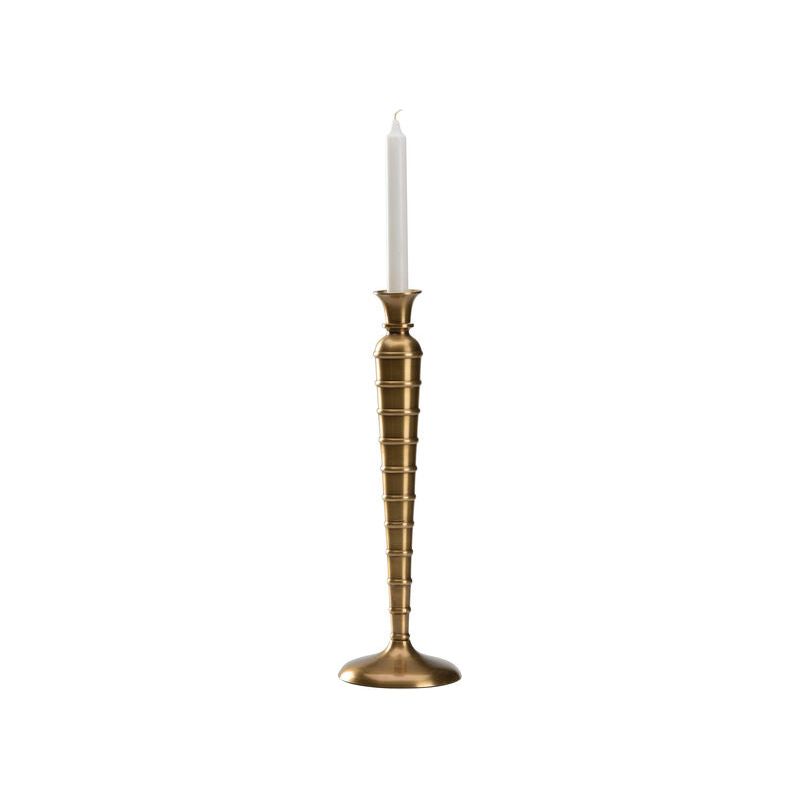 Charlotte Candlestick Brass Made Candleholder - LOOMLAN - Wildwood - Candle Holders