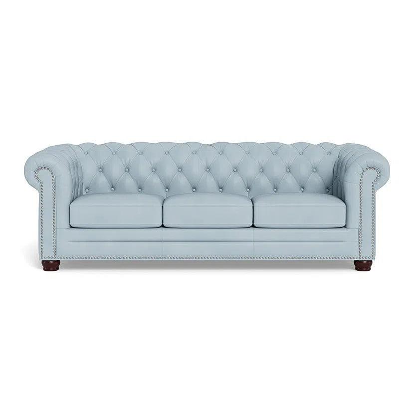 Chesterfiedl Victoria Leather Sofa - LOOMLAN - Uptown Sebastian - Sofas & Loveseats