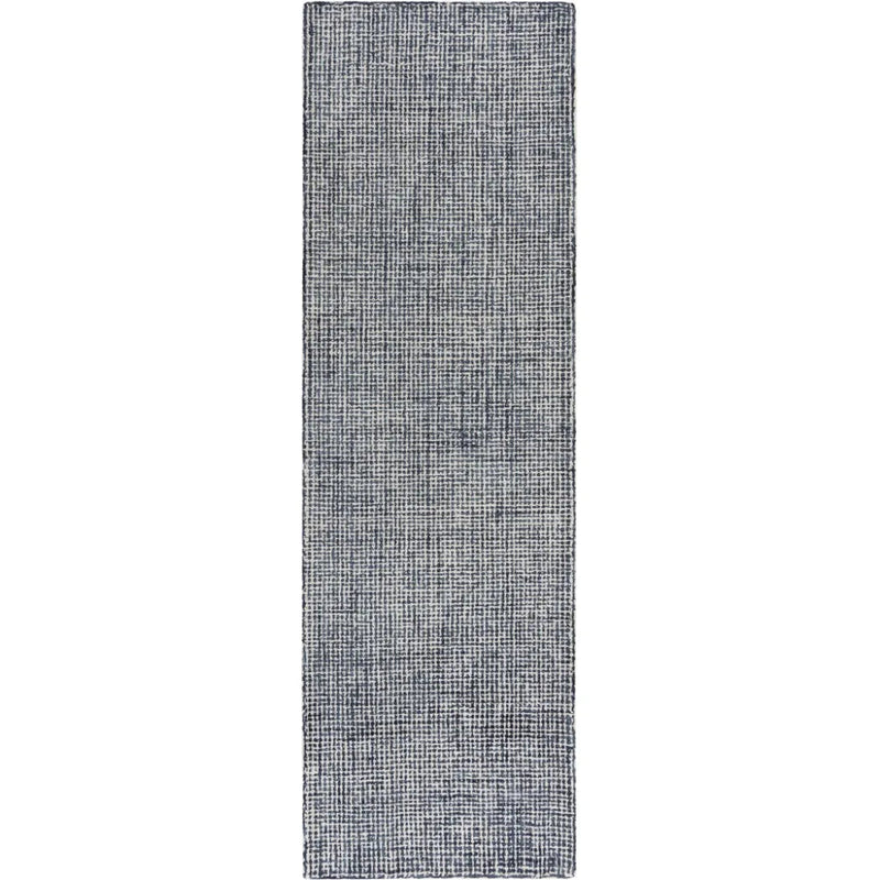 Chlo Wool Black Hallway Kitchen Runner Rug - LOOMLAN - LOOMLAN - Area Rugs