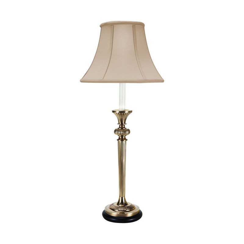 Christie Multifluted Candlestick Table Lamp - LOOMLAN - Wildwood - Table Lamps