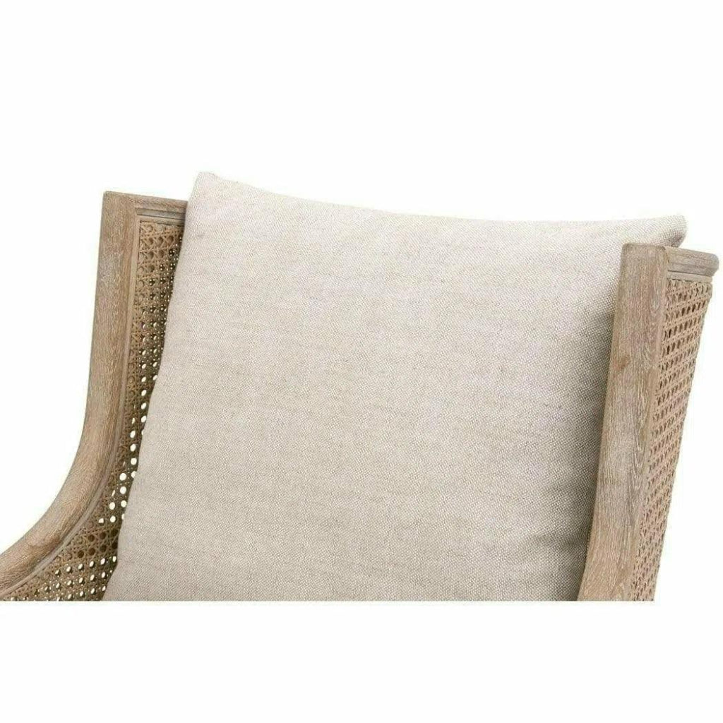 Churchill Club Chair Bisque Natural Cane - LOOMLAN - Essentials For Living - Club Chairs