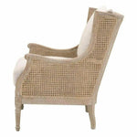 Churchill Club Chair Bisque Natural Cane - LOOMLAN - Essentials For Living - Club Chairs