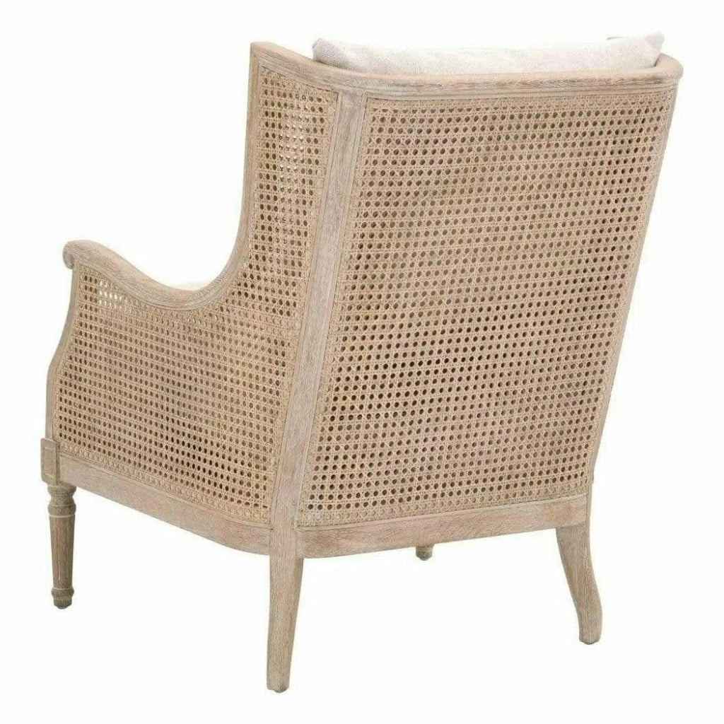 Churchill Club Chair Bisque Natural Cane - LOOMLAN - Essentials For Living - Club Chairs