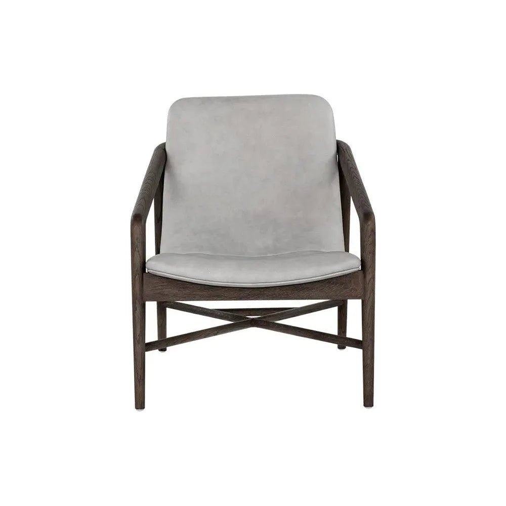 Cinelli Leather Lounge Chair - LOOMLAN - SUNPAN - Accent Chairs